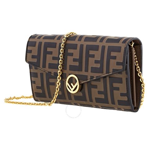 f is fendi clutch wallet on chain|Fendi women's wallets.